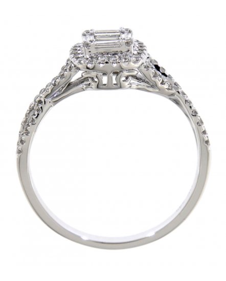 BAGUETTE DIAMOND RING (TR2989)