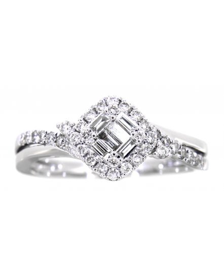 BAGUETTE DIAMOND RING (TR2990)