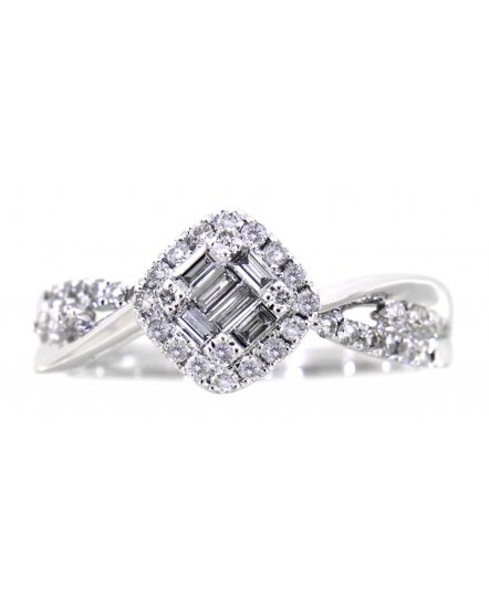 SQUARE DIAMOND RING (TR2991)