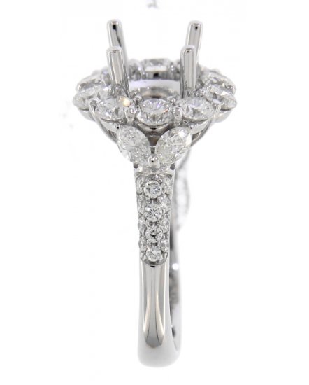 SEMI-MOUNT DIAMOND ENGAGEMENT RING (TR2999)