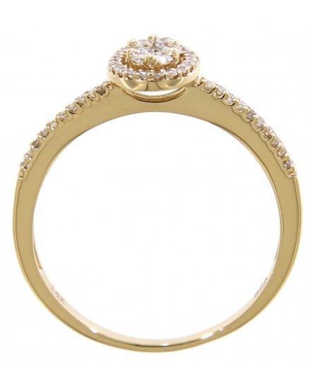 OVAL STYLE DIAMOND RING (TR3007)