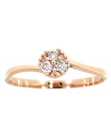 ROUND DIAMOND RING (TR3009)