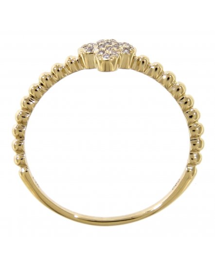 CLOVER STYLE DIAMOND RING (TR3026)