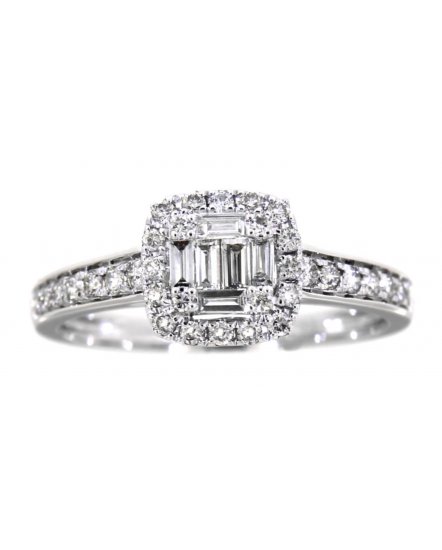 BAGUETTE DIAMOND RING (TR3040)