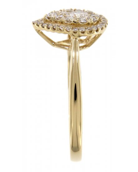 PEAR STYLE DIAMOND RING (TR3047)
