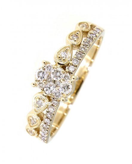 OVAL STYLE DIAMOND RING (TR3050)