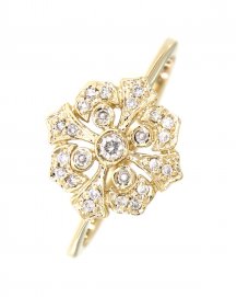 FLORAL STYLE DIAMOND RING (TR3064)