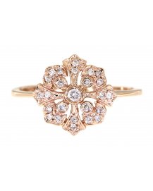 FLORAL STYLE DIAMOND RING (TR3064)