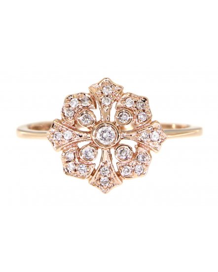 FLORAL STYLE DIAMOND RING (TR3064)