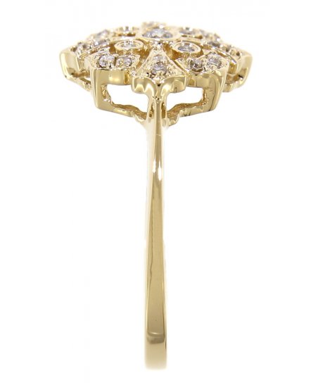 FLORAL STYLE DIAMOND RING (TR3064)