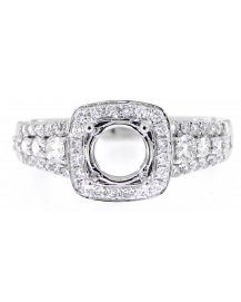 SEMI MOUNT DIAMOND ENGAGEMENT RING (TR3065)