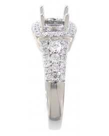 SEMI MOUNT DIAMOND ENGAGEMENT RING (TR3065)