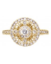 ROUND DIAMOND RING (TR3069)