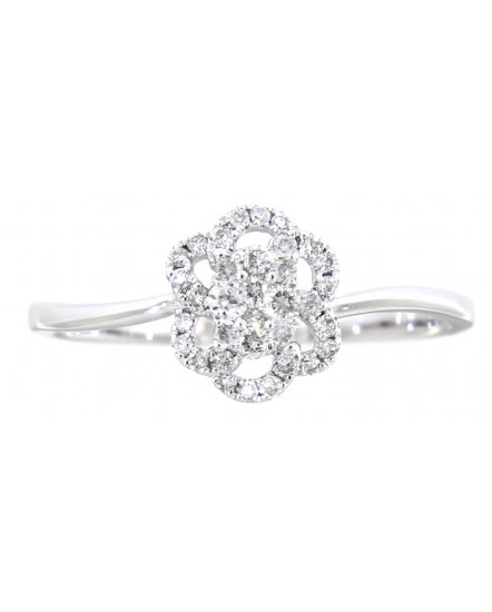 FLORAL STYLE DIAMOND RING (TR3078)