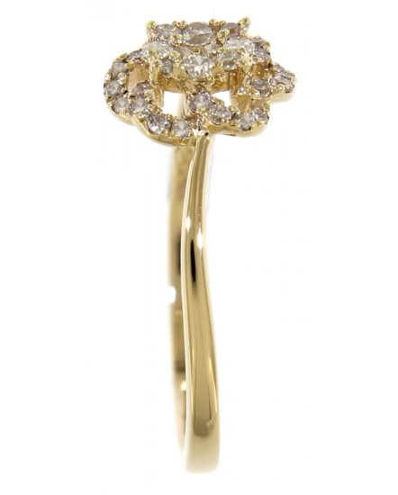 FLORAL STYLE DIAMOND RING (TR3078)