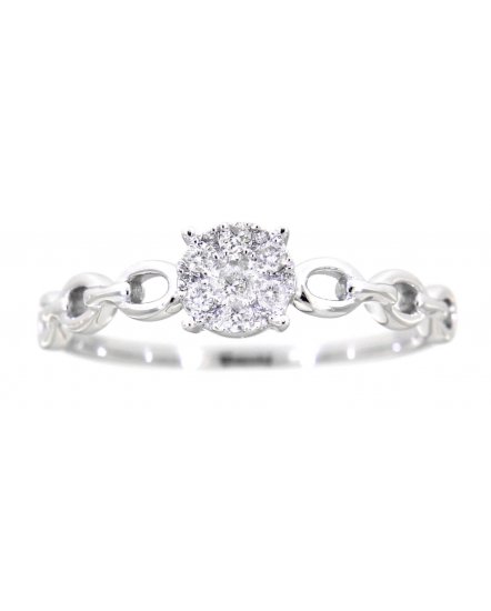 LINK STYLE DIAMOND RING (TR3085)