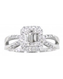 BAGUETTE DIAMOND RING (TR3088)