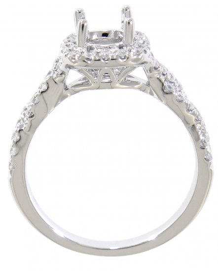 SEMI MOUNT DIAMOND ENGAGEMENT RING (TR3093)