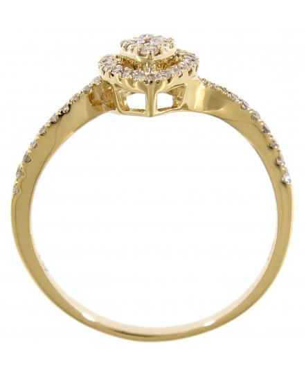 PEAR STYLE DIAMOND RING (TR3100)