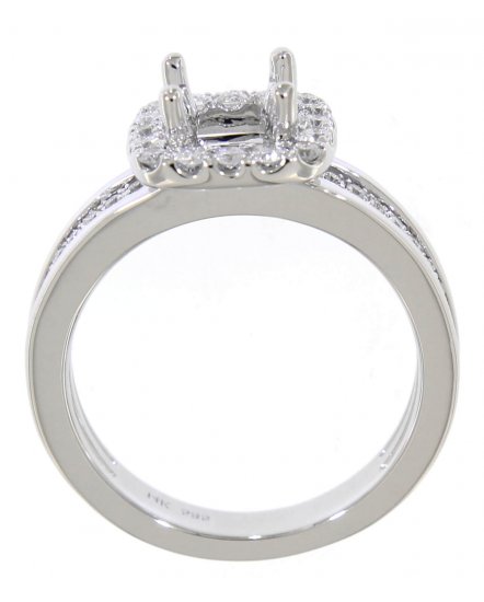 SEMI MOUNT DIAMOND ENGAGEMENT RING (TR3111)
