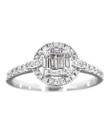 BAGUETTE DIAMOND RING (TR3115)