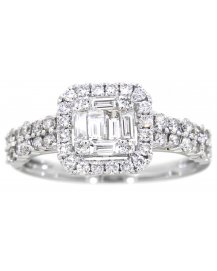 BAGUETTE DIAMOND RING (TR3116)