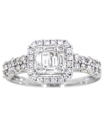 BAGUETTE DIAMOND RING (TR3116)