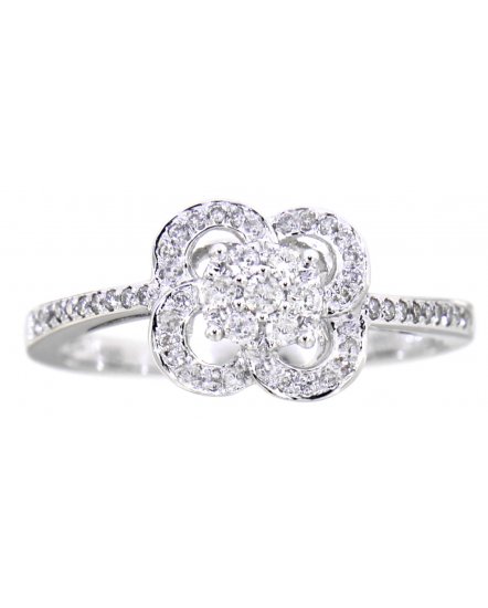 CLOVER STYLE DIAMOND RING (TR3117)