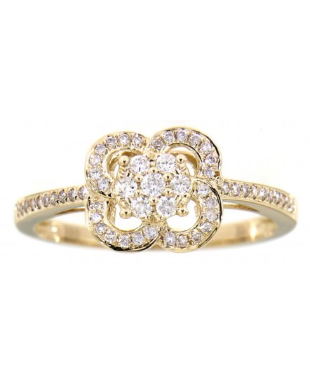 CLOVER STYLE DIAMOND RING (TR3117)