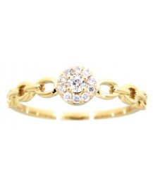 LINK STYLE DIAMOND RING (TR3119)
