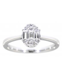 BAGUETTE DIAMOND RING (TR3123)
