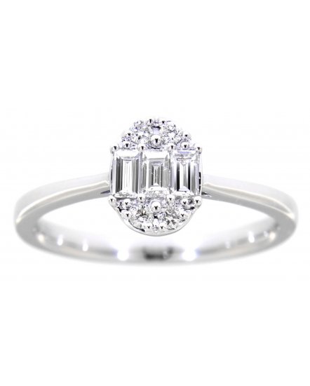 BAGUETTE DIAMOND RING (TR3123)