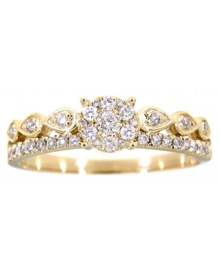 CLUSTER DIAMOND RING (TR3126)