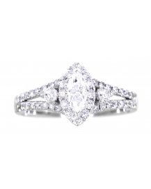 MARQUISE DIAMOND ENGAGEMENT RING (TR3145)