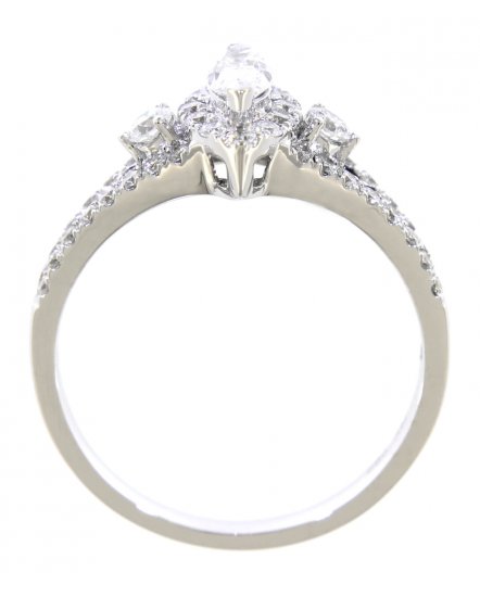MARQUISE DIAMOND ENGAGEMENT RING (TR3145)