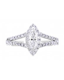 MARQUISE DIAMOND ENGAGEMENT RING (TR3146)