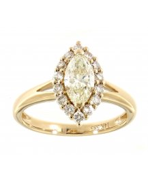 MARQUISE DIAMOND ENGAGEMENT RING (TR3152)