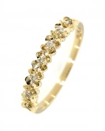 FLORAL STYLE DIAMOND RING (TR3157)
