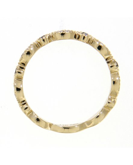 MARQUISE STYLE COLORED STONE DIAMOND BAND (TR3179)