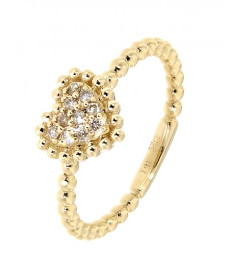HEART DIAMOND RING (TR3186)