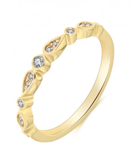 PEAR DIAMOND BAND (TR3209)