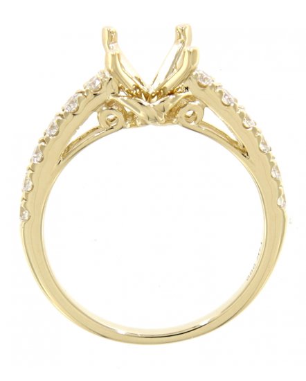 SEMI MOUNT DIAMOND ENGAGEMENT RING (TR3220)