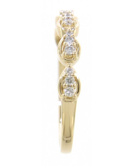 PEAR STYLE DIAMOND BAND (TR3326)