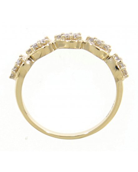PEAR STYLE DIAMOND BAND (TR3326)