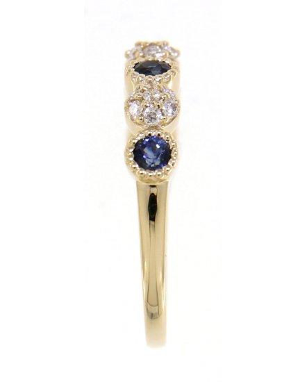 SAPPHIRE DIAMOND BAND (TR3333)