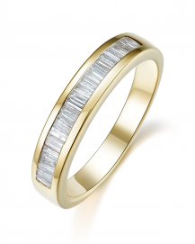 COLORED STONE DIAMOND BAND (TR3343)