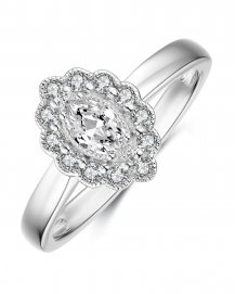 MARQUISE DIAMOND ENGAGEMENT RING (TR3353)