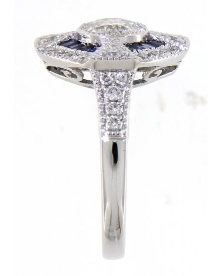 SAPPHIRE DIAMOND RING (TR3361)