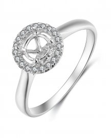 SEMI MOUNT DIAMOND ENGAGEMENT RING (TR3367)