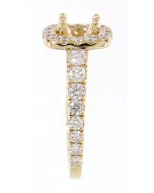 SEMI MOUNT DIAMOND ENGAGEMENT RING (TR3370)